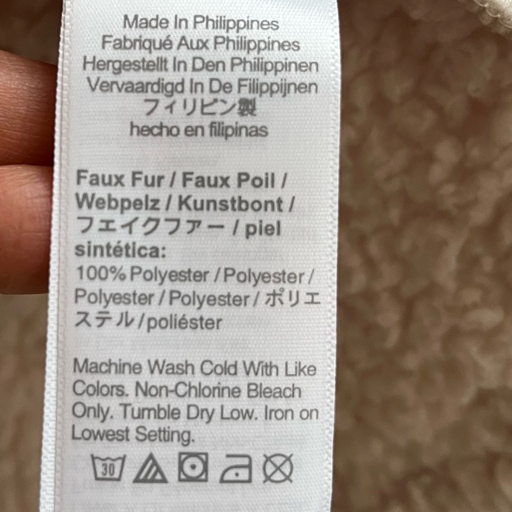 NEW! J. Crew Sherpa Robe - XXS-XS - Picture 6 of 6